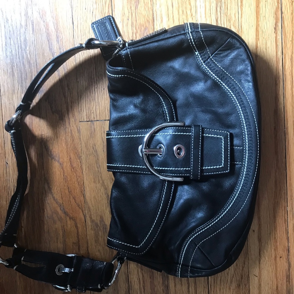 Black coach bag